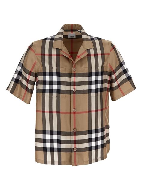 burberry silk shirt mens|original Burberry shirt.